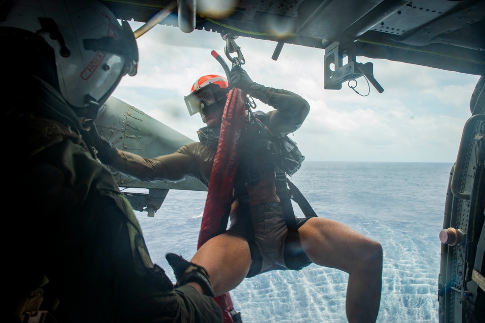 Nimitz Conducts Search and Rescue Training
