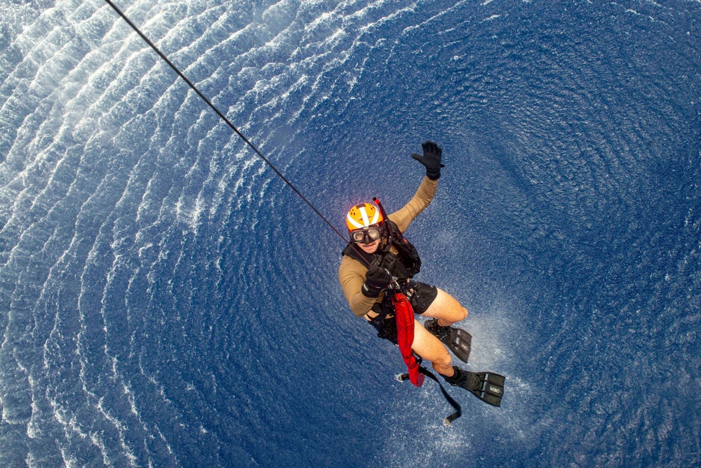 Nimitz Conducts Search and Rescue Training