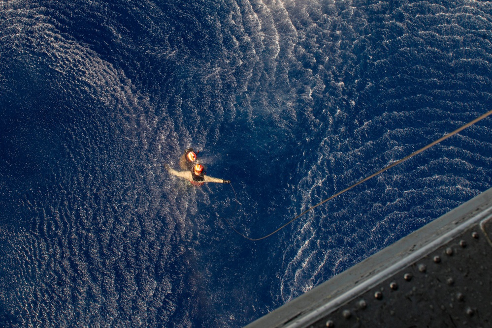 Nimitz Conducts Search and Rescue Training