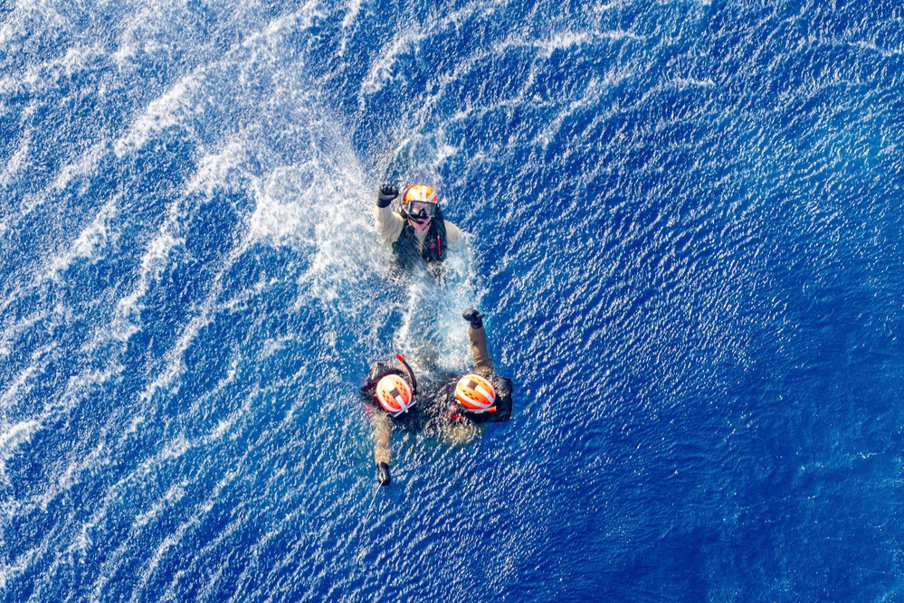 Nimitz Conducts Search and Rescue Training