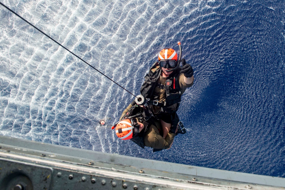 Nimitz Conducts Search and Rescue Training