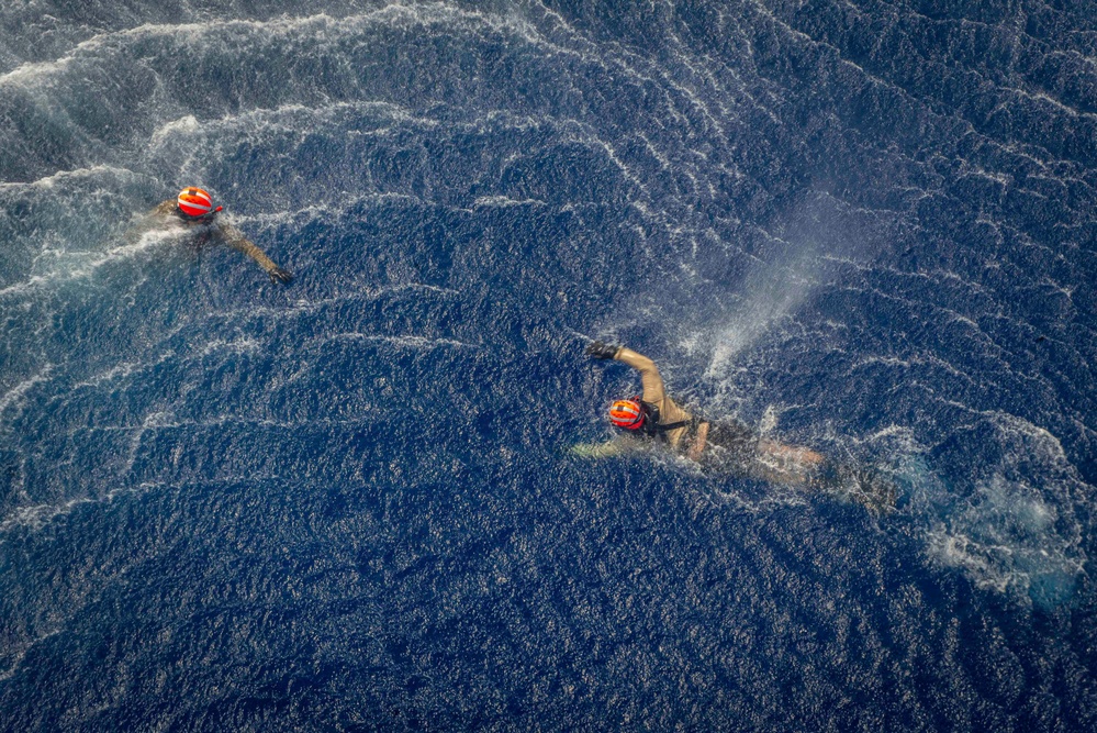 Nimitz Conducts Search and Rescue Training