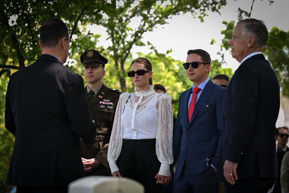 NASCAR Coca-Cola 600 Winner Christopher Bell Visits Arlington National Cemetery, Pentagon