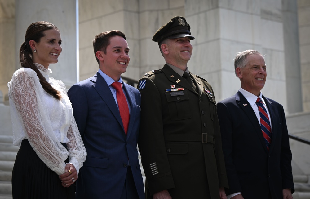 NASCAR Coca-Cola 600 Winner Christopher Bell Visits Arlington National Cemetery, Pentagon