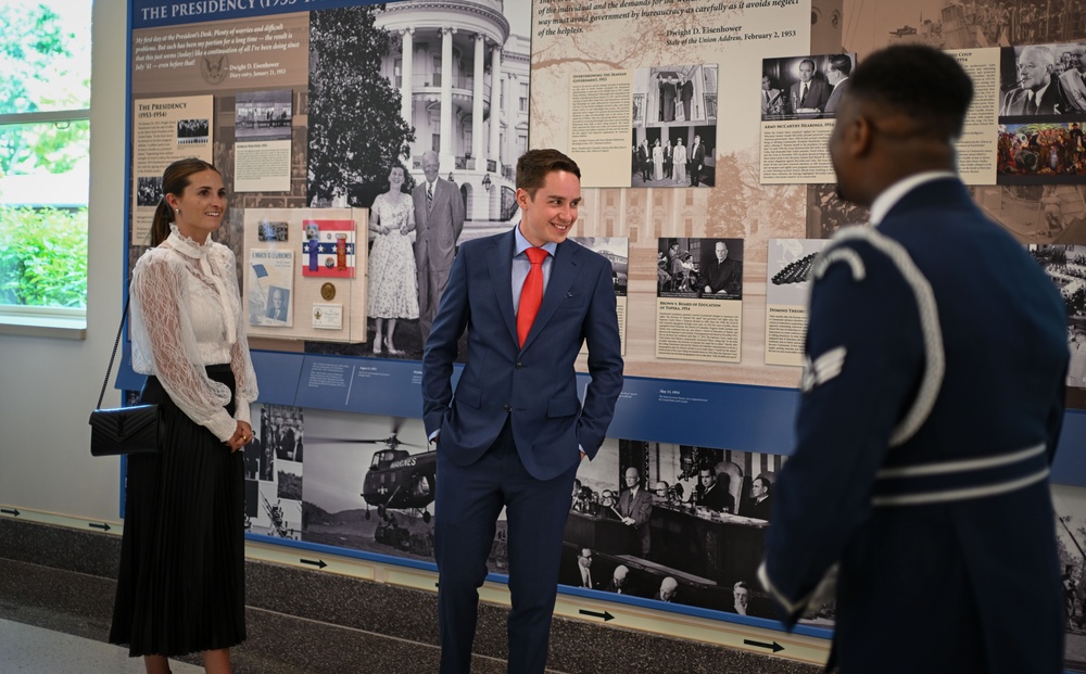 NASCAR Coca-Cola 600 Winner Christopher Bell Visits Arlington National Cemetery, Pentagon