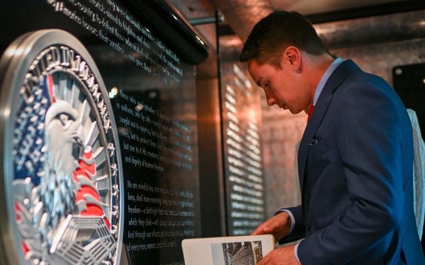NASCAR Coca-Cola 600 Winner Christopher Bell Visits Arlington National Cemetery, Pentagon