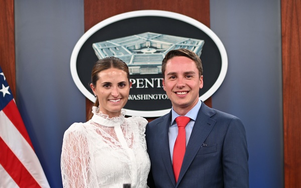 NASCAR Coca-Cola 600 Winner Christopher Bell Visits Arlington National Cemetery, Pentagon