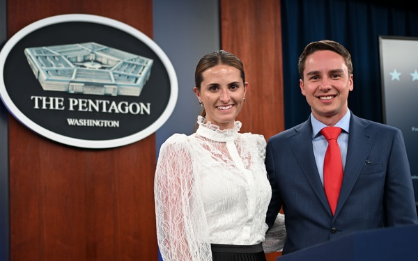 NASCAR Coca-Cola 600 Winner Christopher Bell Visits Arlington National Cemetery, Pentagon
