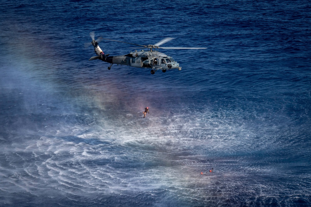 Nimitz Conducts Search and Rescue Training
