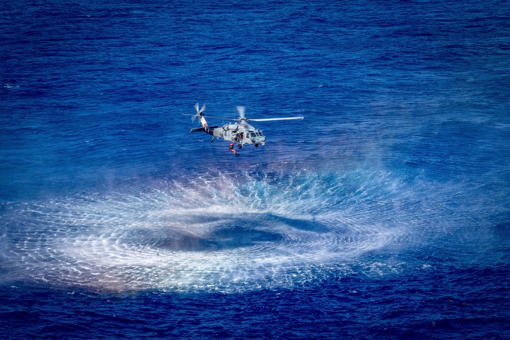 Nimitz Conducts Search and Rescue Training