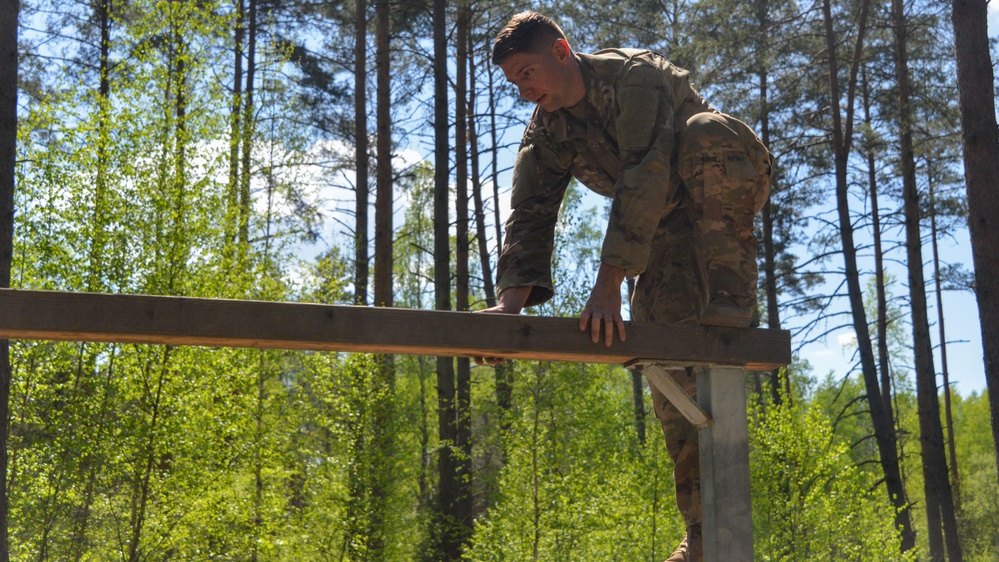 56th SBCT navigates obstacle course 56th SBCT navigates obstacle course