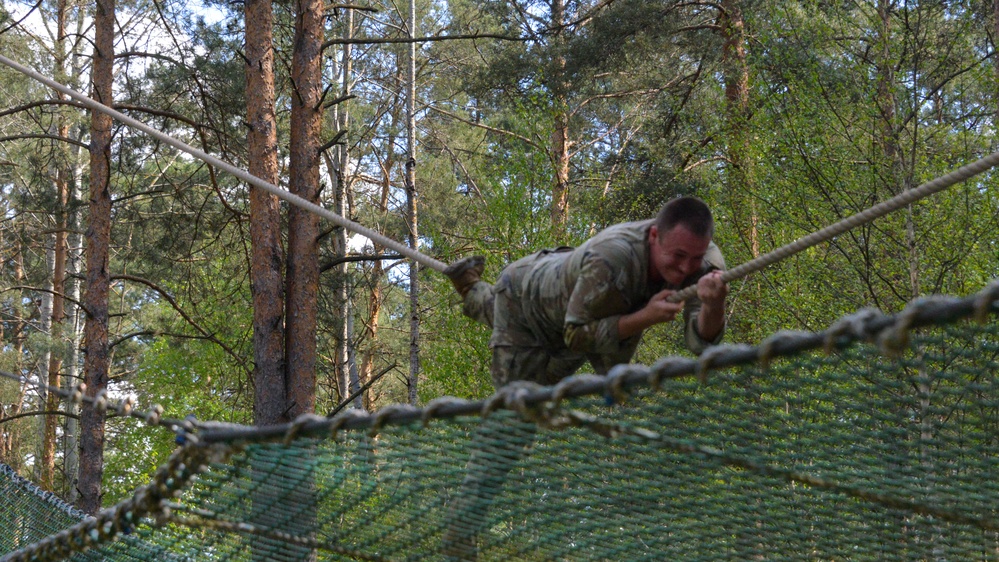 56th SBCT navigates obstacle course 56th SBCT navigates obstacle course