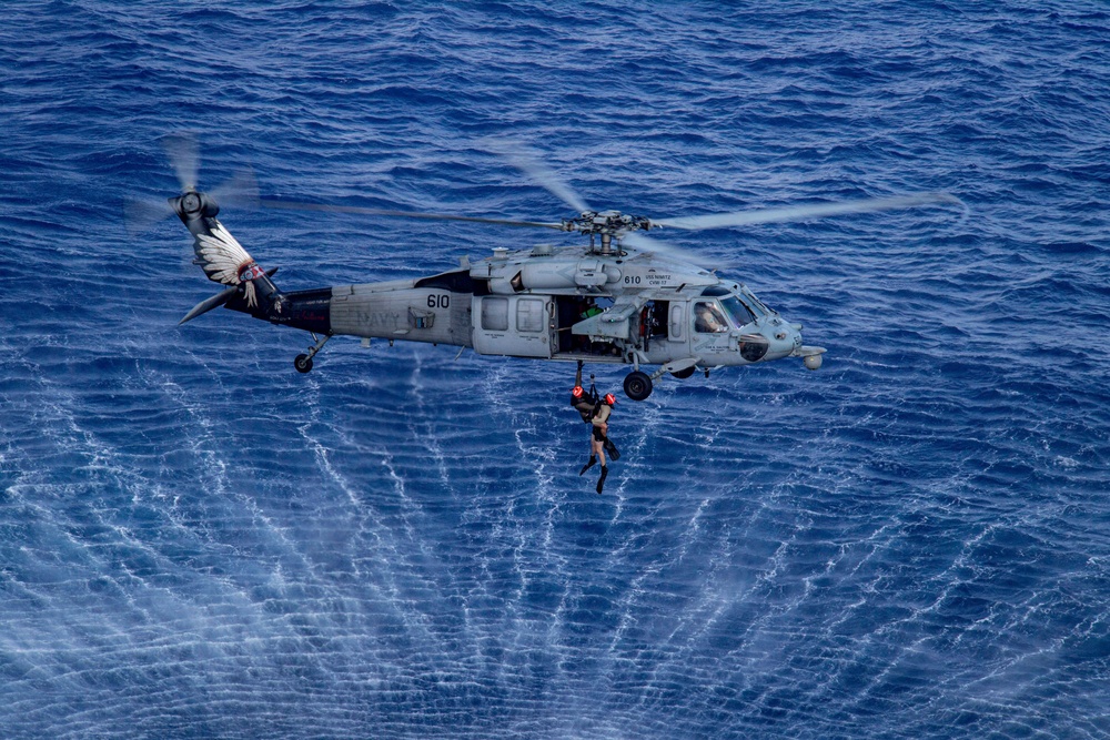 Nimitz Conducts Search and Rescue Training