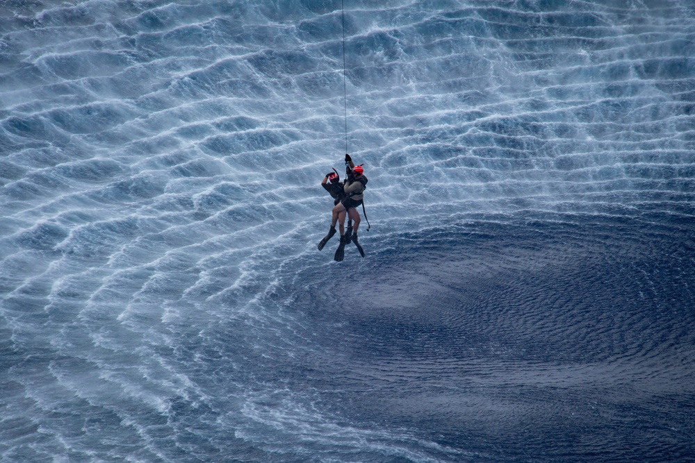 Nimitz Conducts Search and Rescue Training