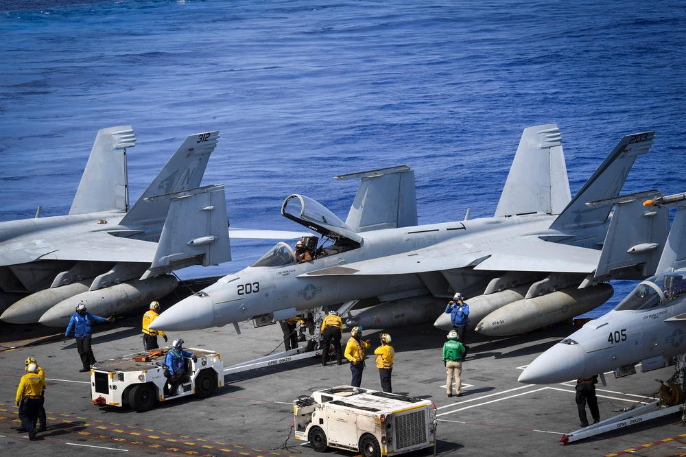 Nimitz Sailors Prepare for Flight Operations