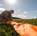 MRF-D 25.3: U.S. service members receive an air delivery