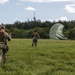 MRF-D 25.3: U.S. service members receive an air delivery