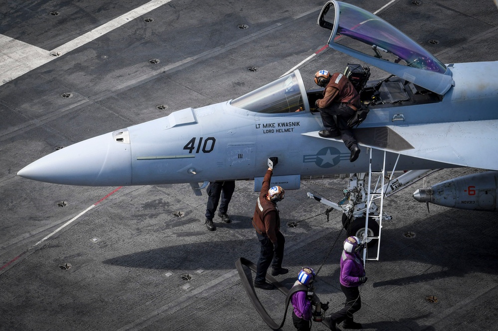 Nimitz Sailors Prepare for Flight Operations