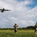 MRF-D 25.3: U.S. service members receive an air delivery