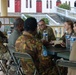 MRF-D 25.3: U.S. service members receive an air delivery