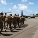 MRF-D 25.3: CDS service members arrive and depart from Wallis Island