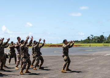 MRF-D 25.3: CDS service members arrive and depart from Wallis Island