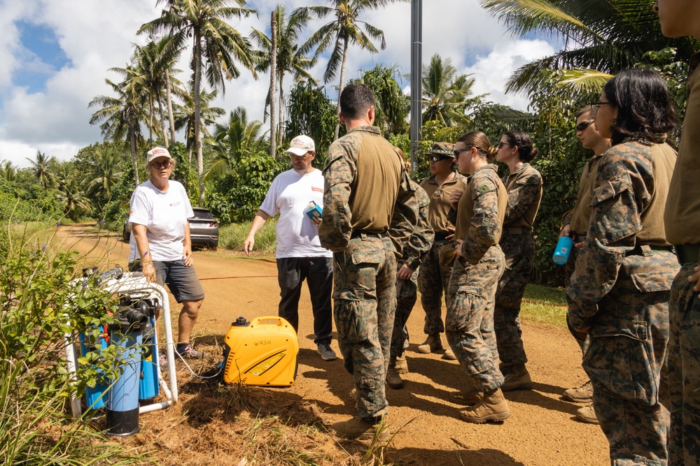 MRF-D 25.3: U.S. Marines and sailors tour French Red Cross