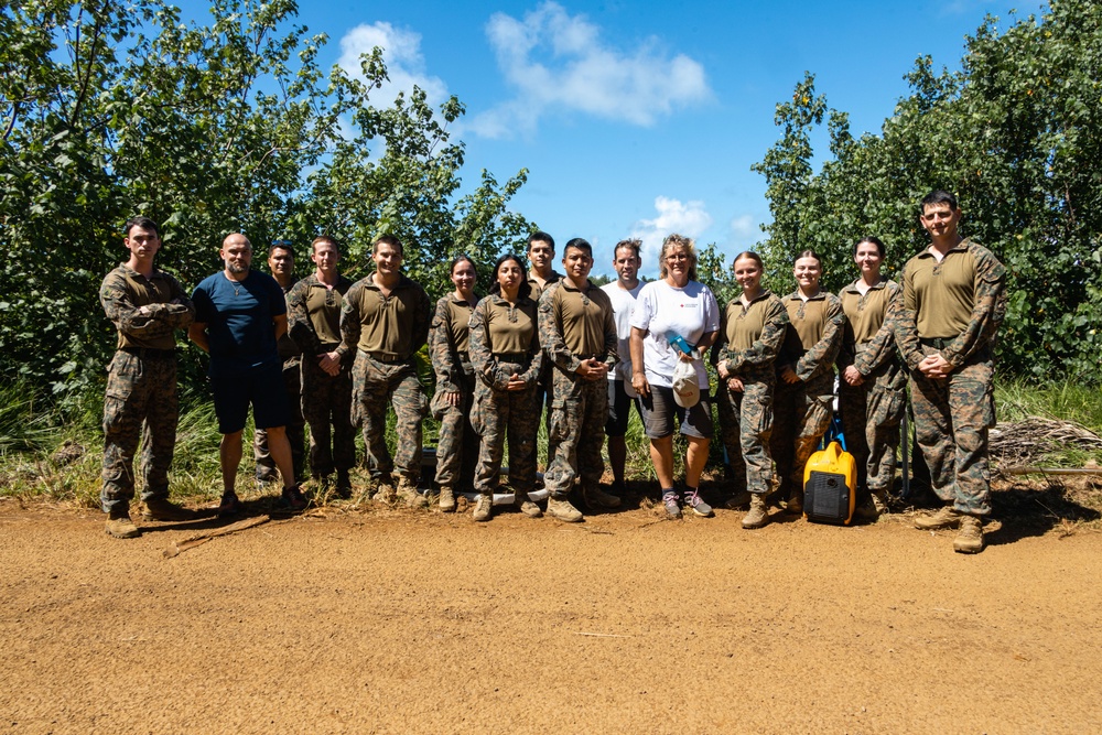 MRF-D 25.3: U.S. Marines and sailors tour French Red Cross