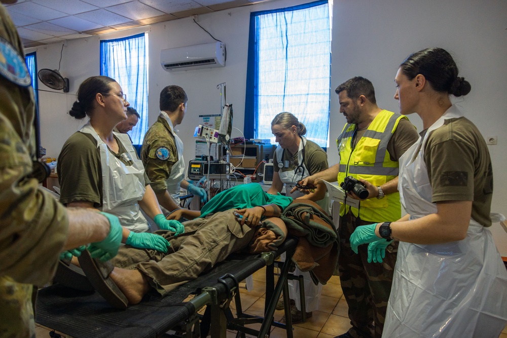 Croix du Sud: MRF-D 25.3 conducts MASCAS drill