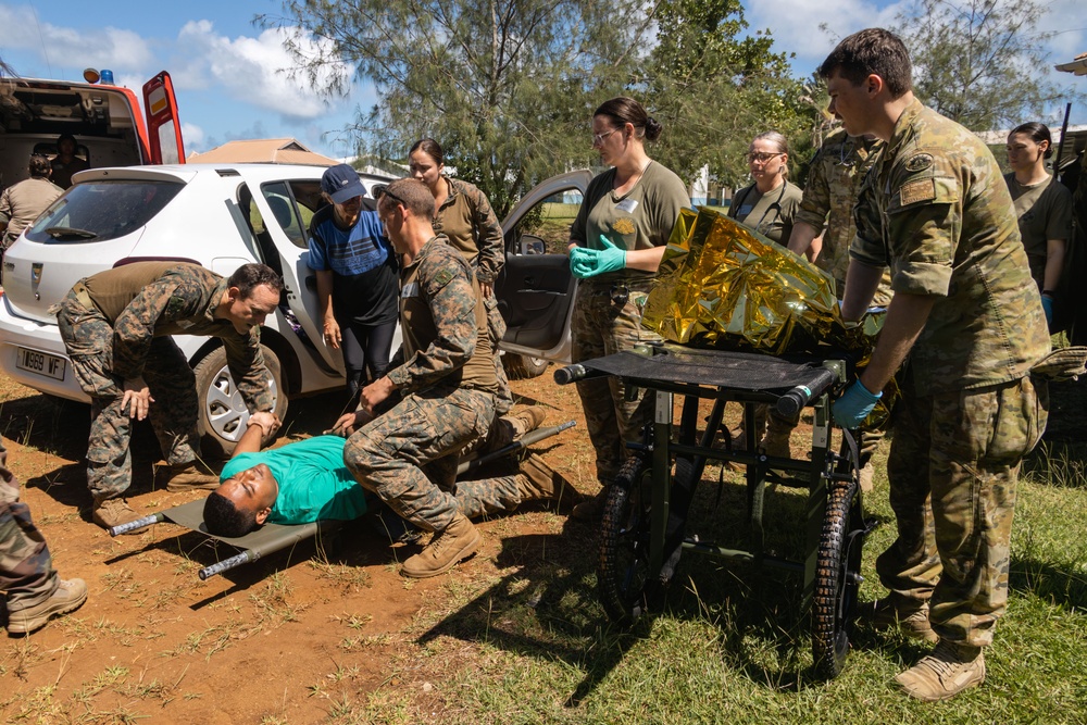 Croix du Sud: MRF-D 25.3 conducts MASCAS drill