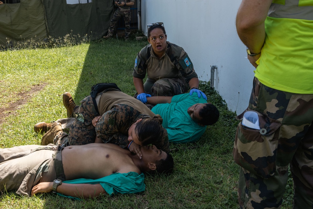 Croix du Sud: MRF-D 25.3 conducts MASCAS drill