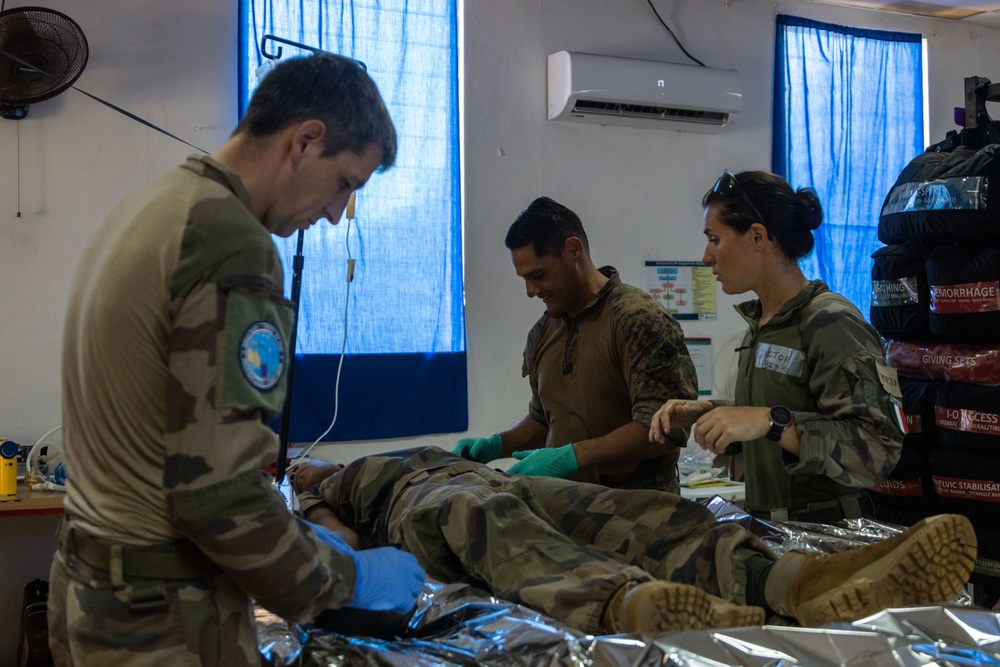 Croix du Sud: MRF-D 25.3 conducts MASCAS drill