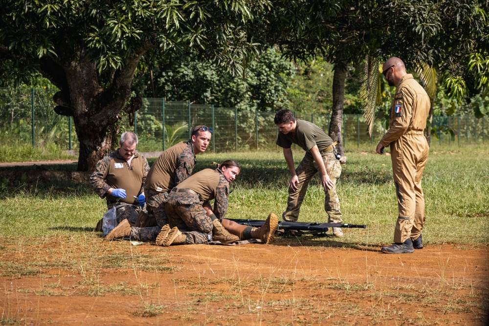 Croix du Sud: MRF-D 25.3 conducts MASCAS drill