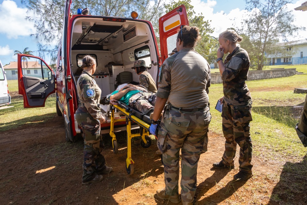 Croix du Sud: MRF-D 25.3 conducts MASCAS drill