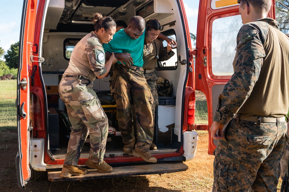 Croix du Sud: MRF-D 25.3 conducts MASCAS drill
