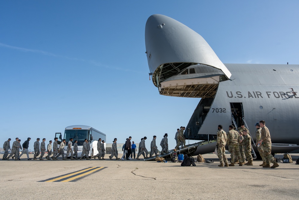 Armijo AFJROTC Cadets Explore Airpower at Travis AFB