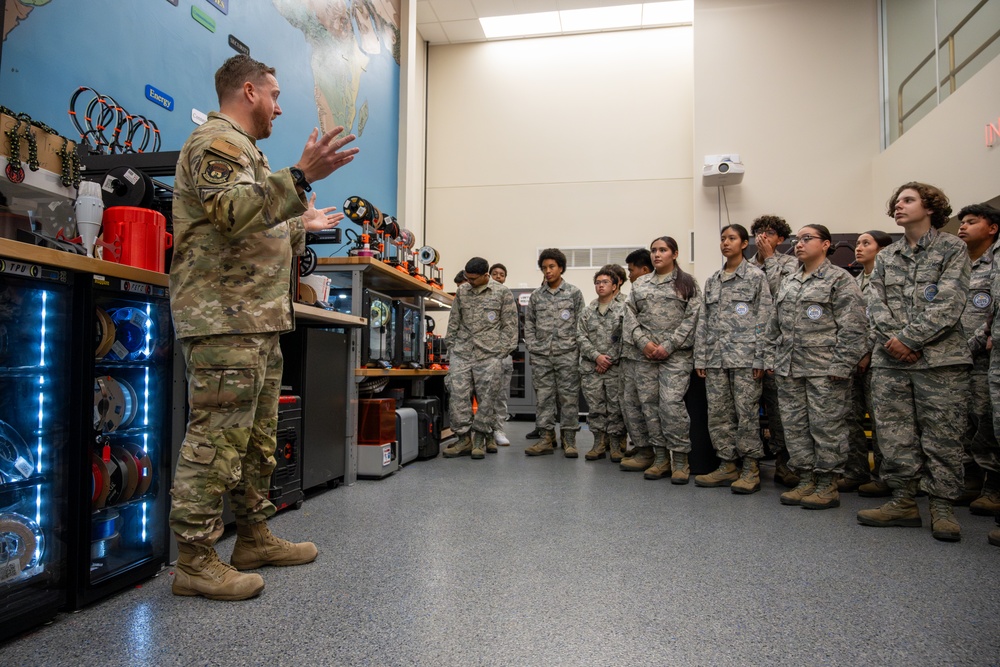 Armijo AFJROTC Cadets Explore Airpower at Travis AFB