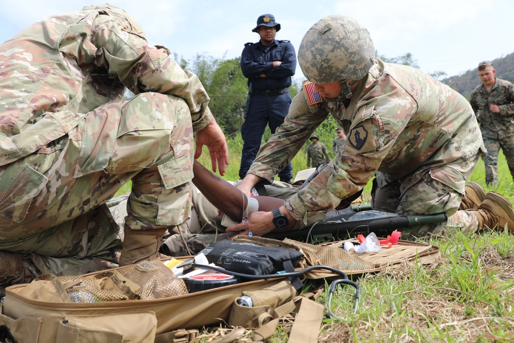 Casualty evacuation training provides continuous learning between partner nations