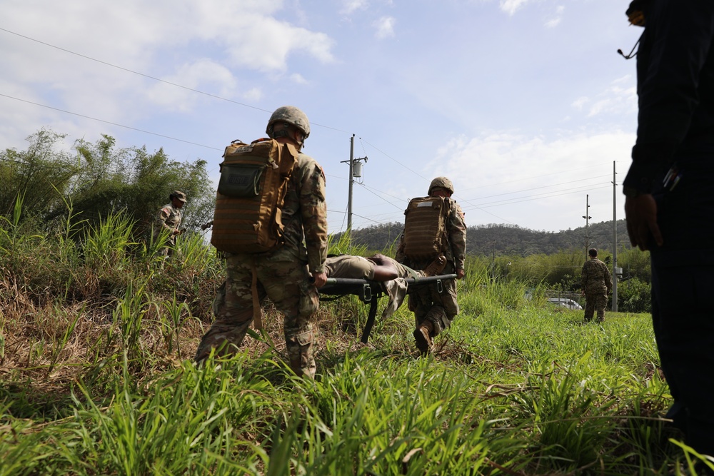 Casualty evacuation training provides continuous learning between partner nations
