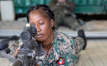 US Marines conduct marksmanship training with partner nations at TRADEWINDS 25