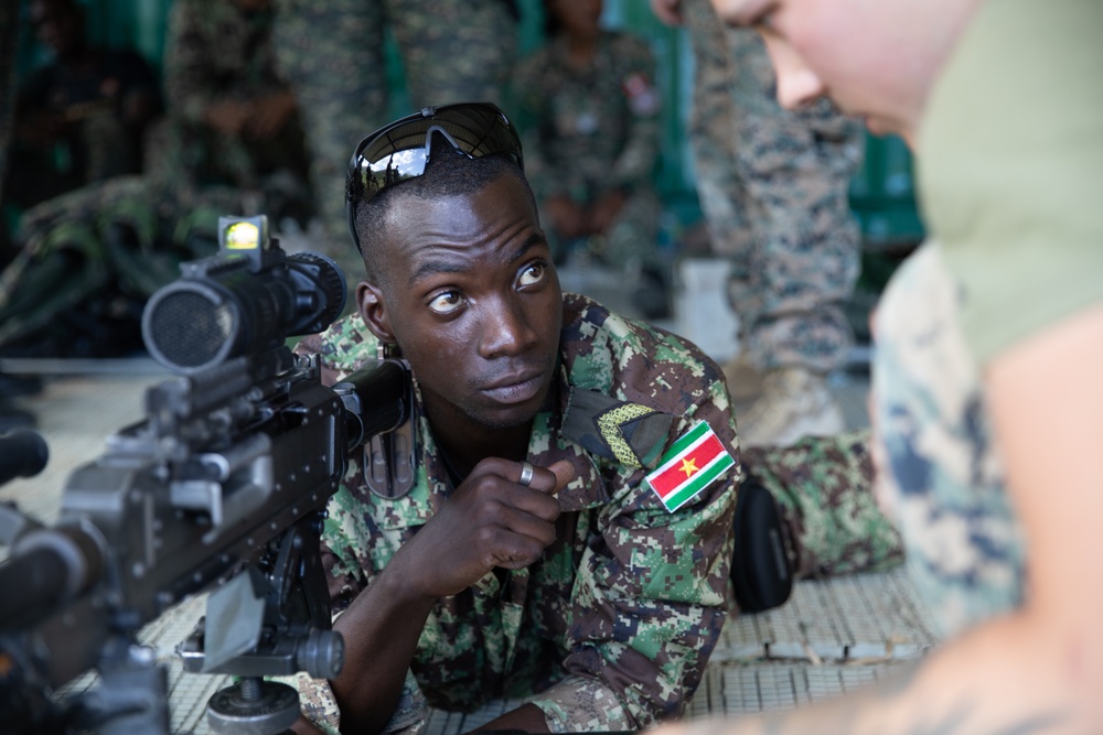 US Marines conduct marksmanship training with partner nations at TRADEWINDS 25