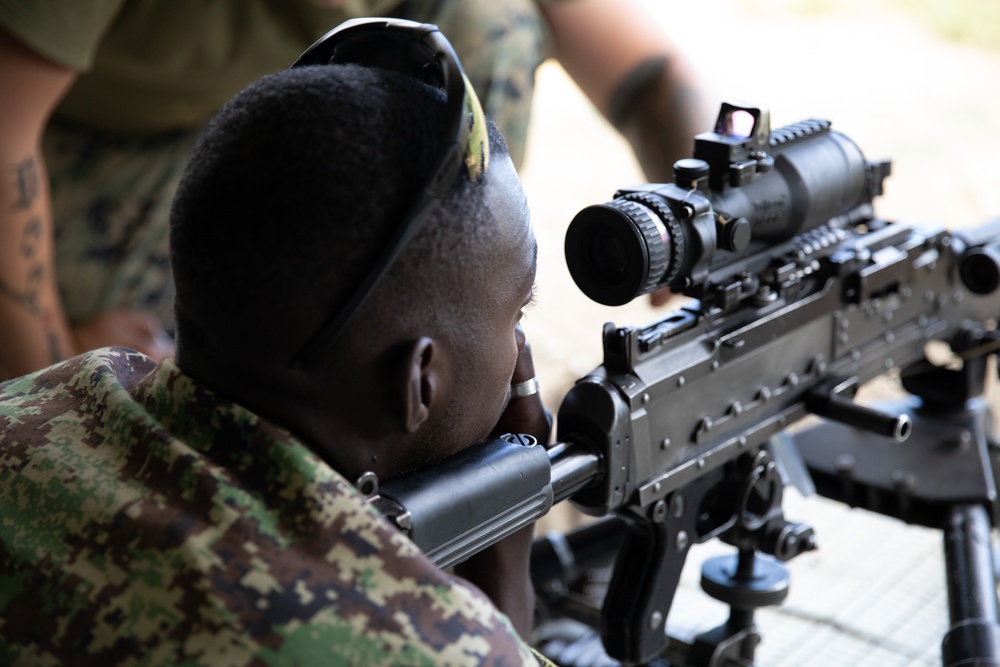 US Marines conduct marksmanship training with partner nations at TRADEWINDS 25