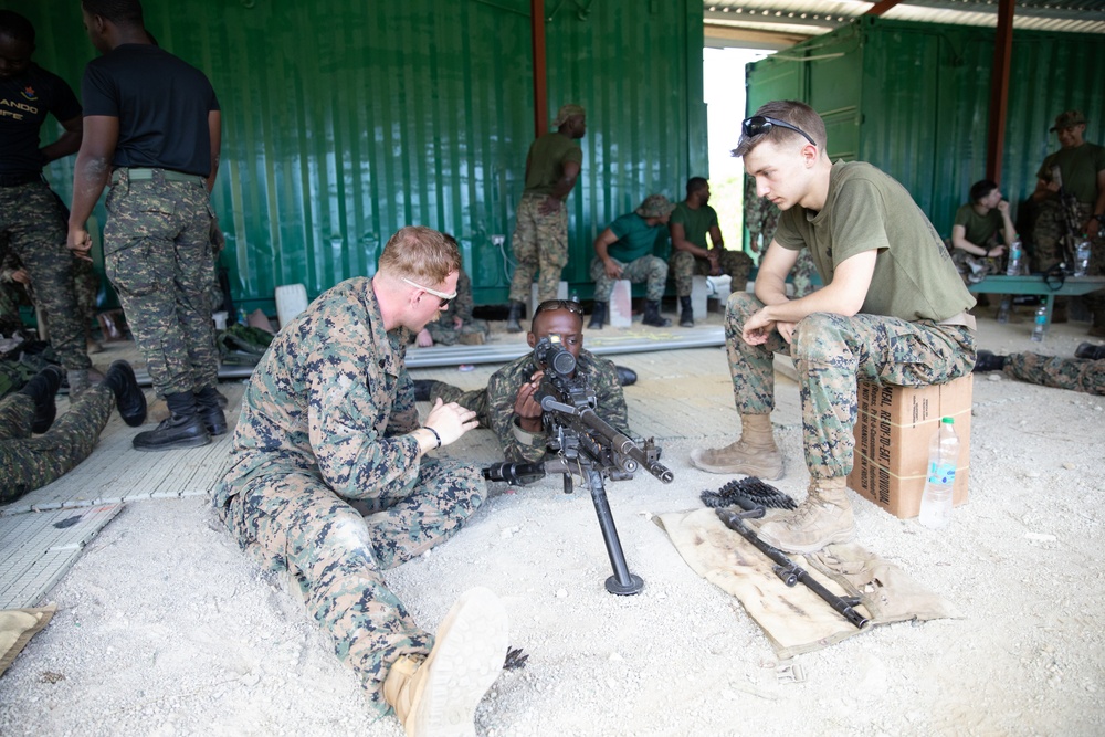 US Marines conduct marksmanship training with partner nations at TRADEWINDS 25