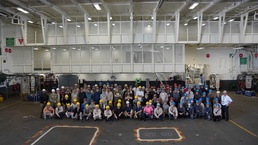 SRF-JRMC Completes its Second CVN Hanger Mezzanine Installation