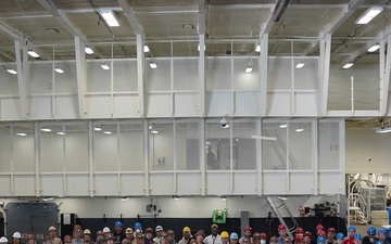 SRF-JRMC Completes its Second CVN Hanger Mezzanine Installation