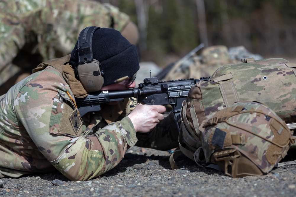 The AKARNG's 207th Multi-Functional Training Regiment conducts Infantry Advanced Leader Course
