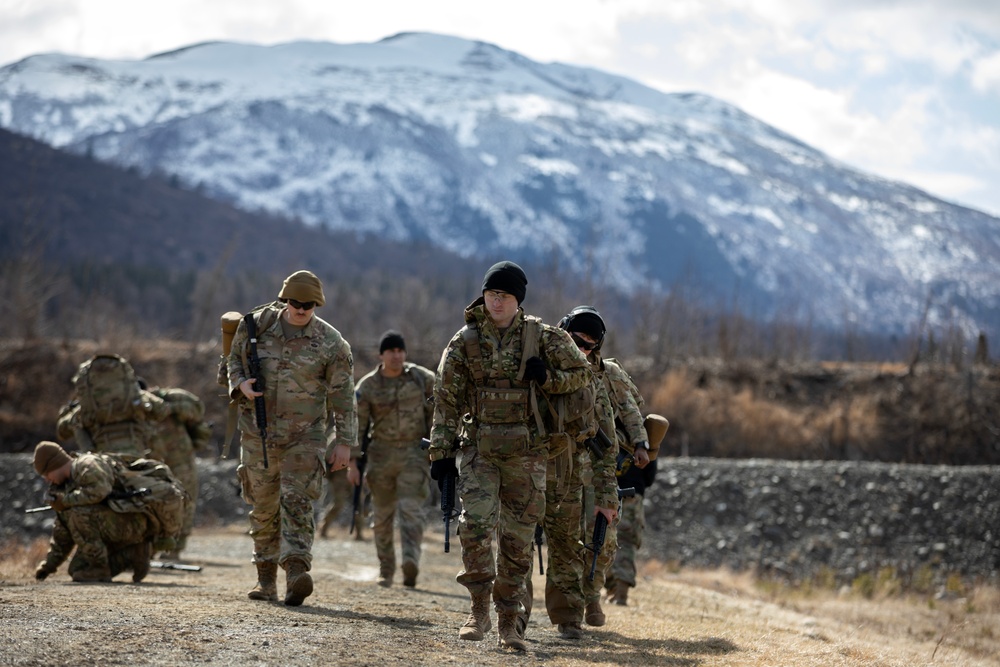 The AKARNG's 207th Multi-Functional Training Regiment conducts Infantry Advanced Leader Course