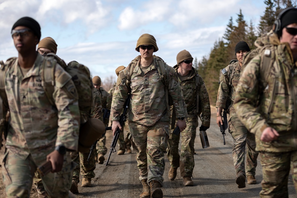 The AKARNG's 207th Multi-Functional Training Regiment conducts Infantry Advanced Leader Course