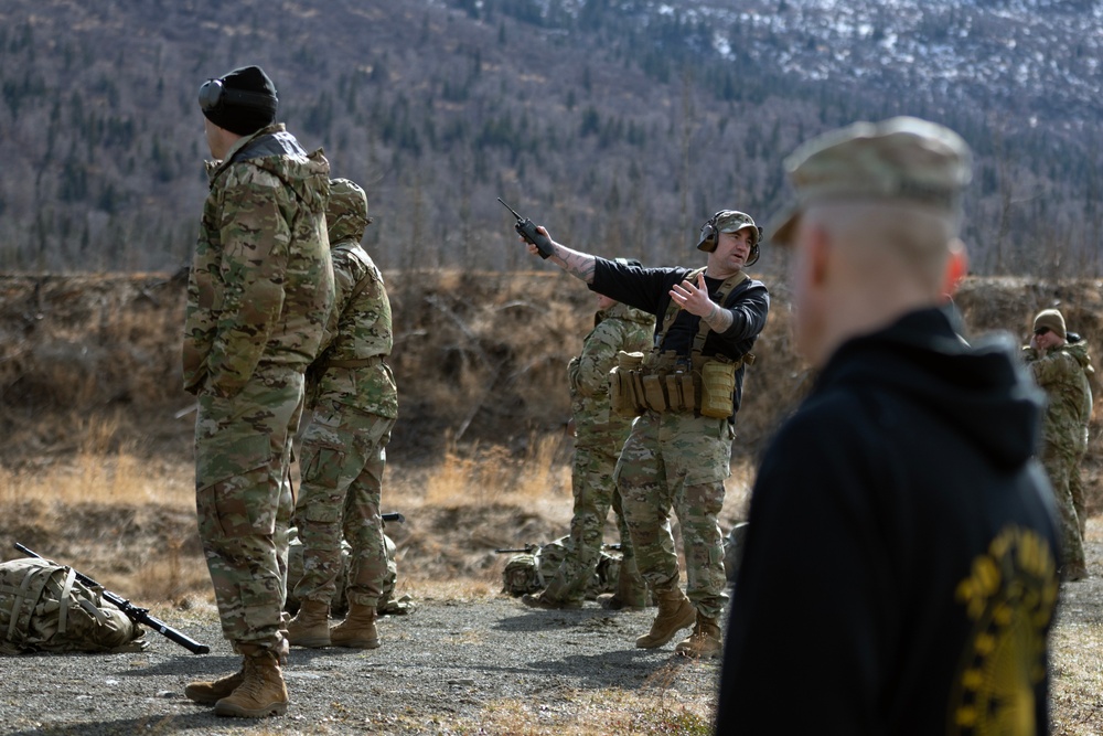 The AKARNG's 207th Multi-Functional Training Regiment conducts Infantry Advanced Leader Course