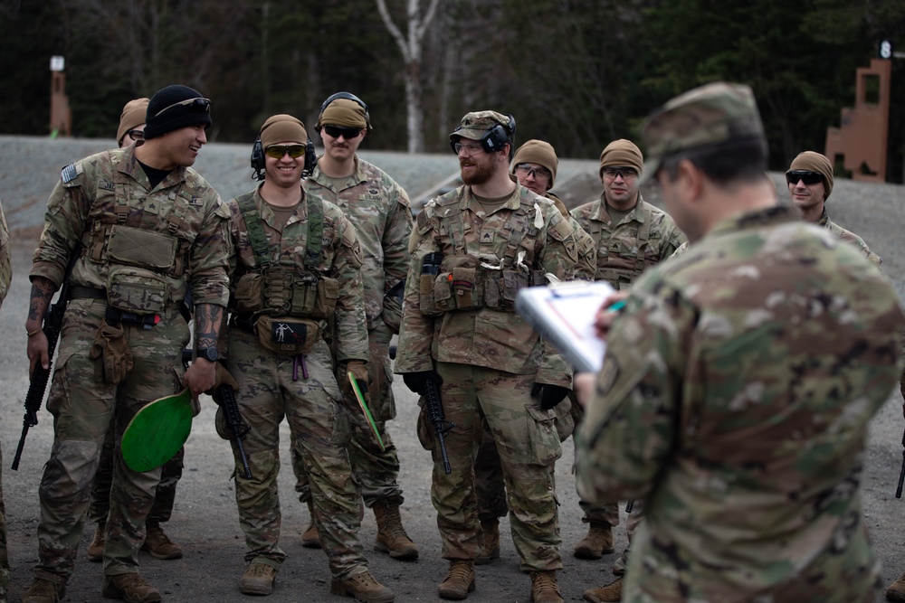 The AKARNG's 207th Multi-Functional Training Regiment conducts Infantry Advanced Leader Course